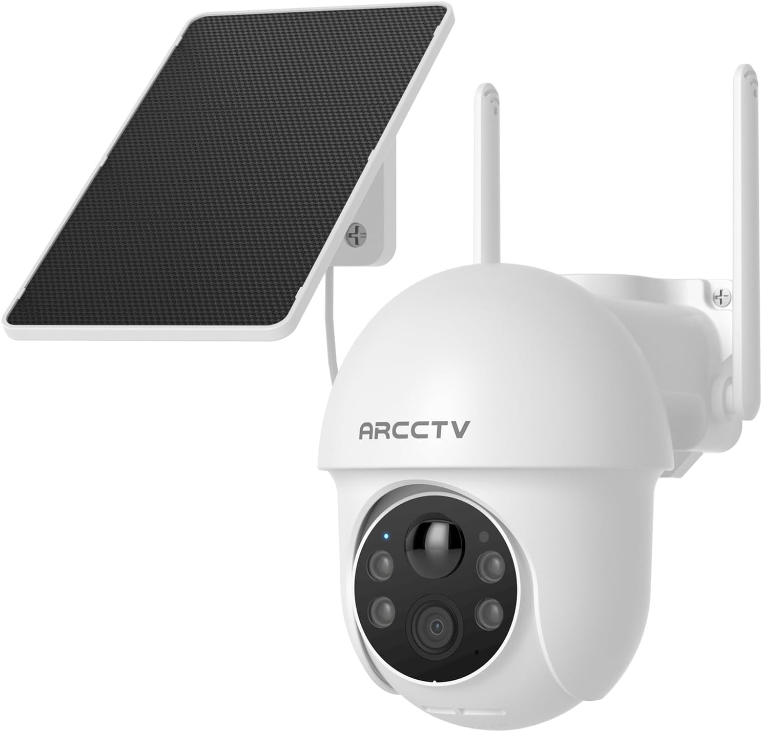 Motion Sensor Pir Wired - Wireless Solar Security Camera, 4MP 360°