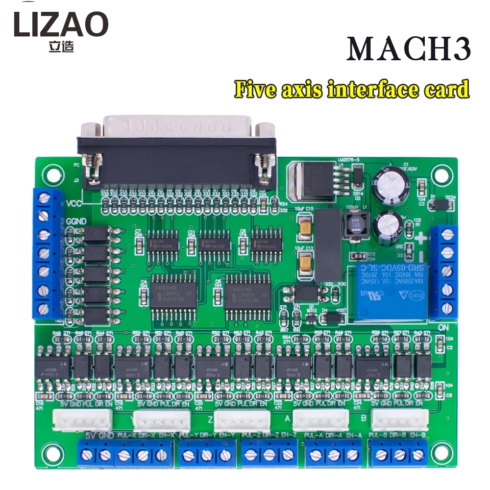 MACH3 5-Axis CNC Interface Boa - Diy Automation Projects 评论和价格