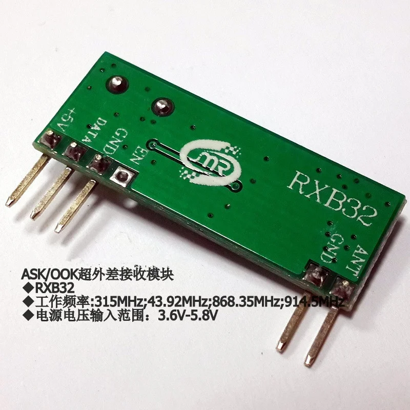 433MHz Wireless Module ASK/OOK - Diy Automation Projects 评论和价格