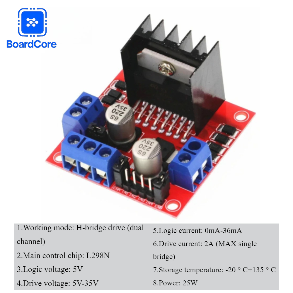1PCS L298N Motor Driver Module - Home Automation Arduino 评论和价格