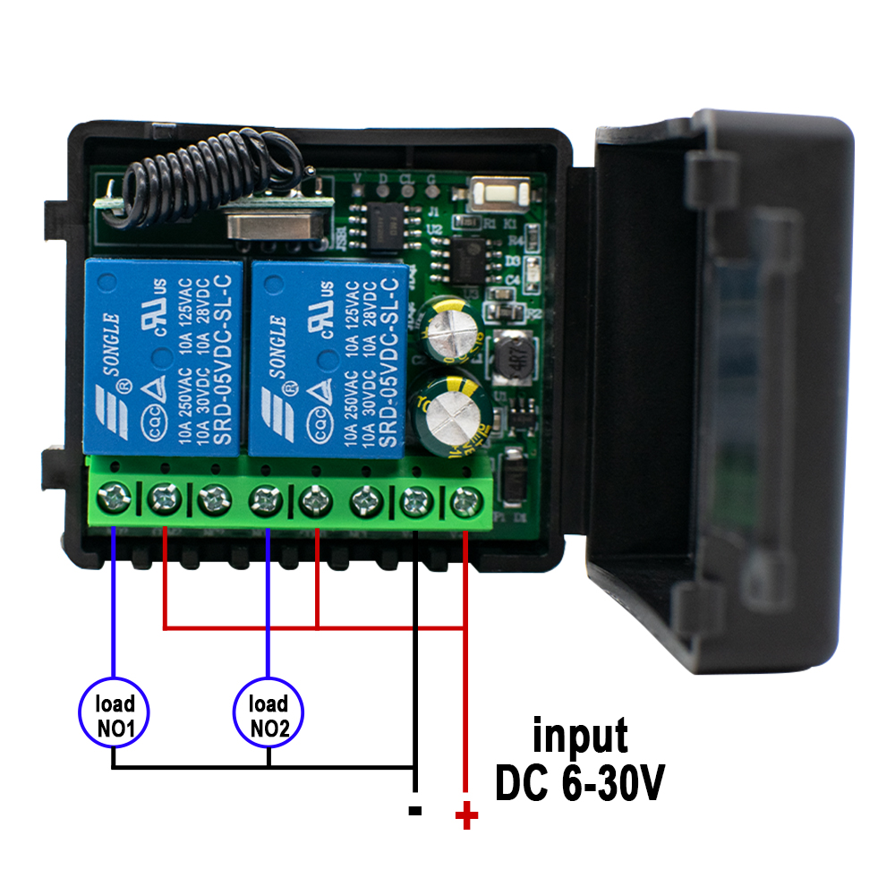 12V 9~30V Receiver Module Swit - 433Mhz Receiver Module 评论和价格