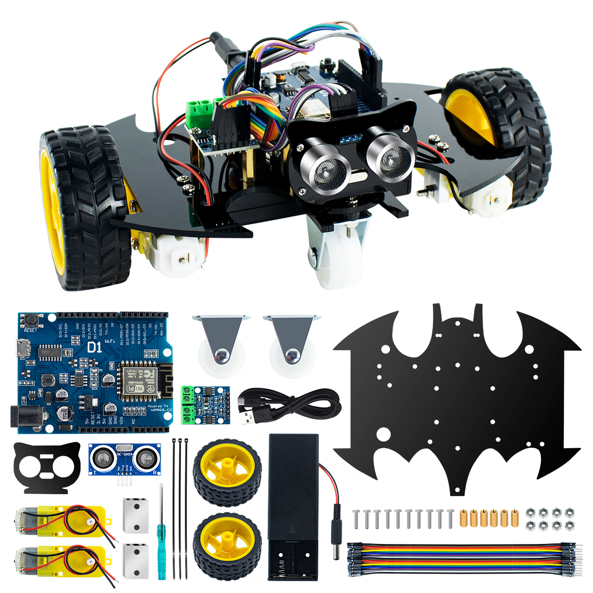 2WD Smart Robot Car Chassis Ki - Diy Automation Projects 评论和价格
