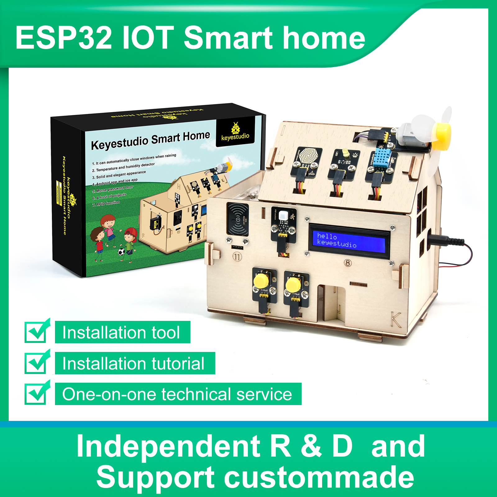DIY Smart Home kit ESP32 Start - Diy Automation Projects 评论和价格