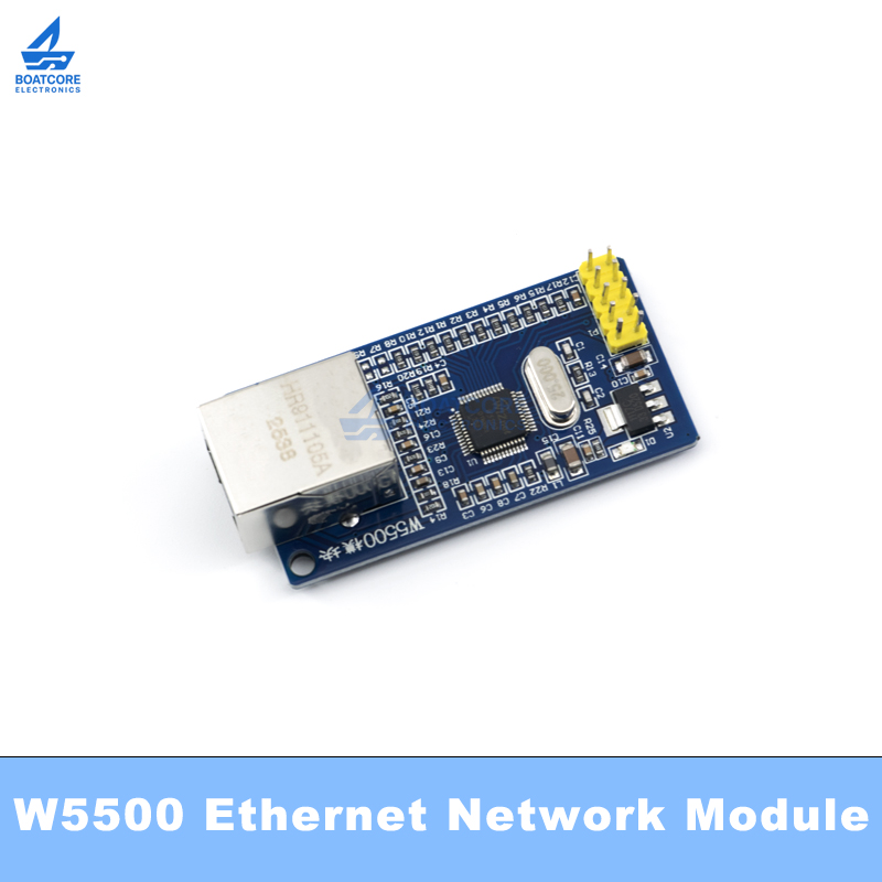 1PCS W5500 Chip New SPI to LAN - Ethernet Module W5500 评论和价格