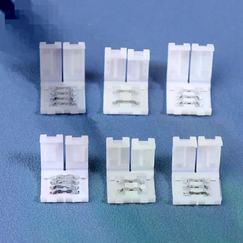 10Pcs LED Strip Connector 8MM  - Rgb Led Matrix 8X8 评论和价格