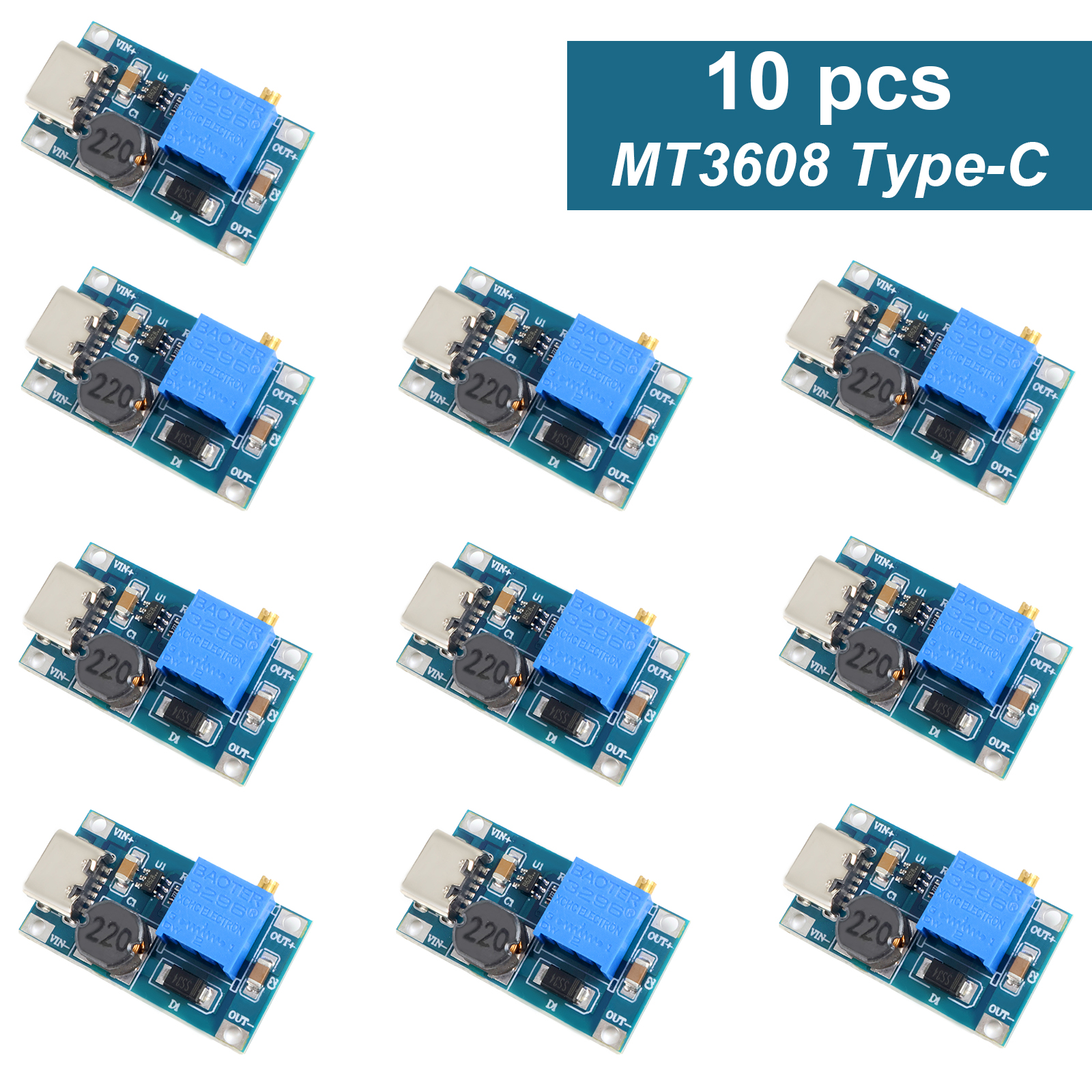 1-10pcs MT3608 DC-DC Step Up C - Home Automation Arduino 评论和价格