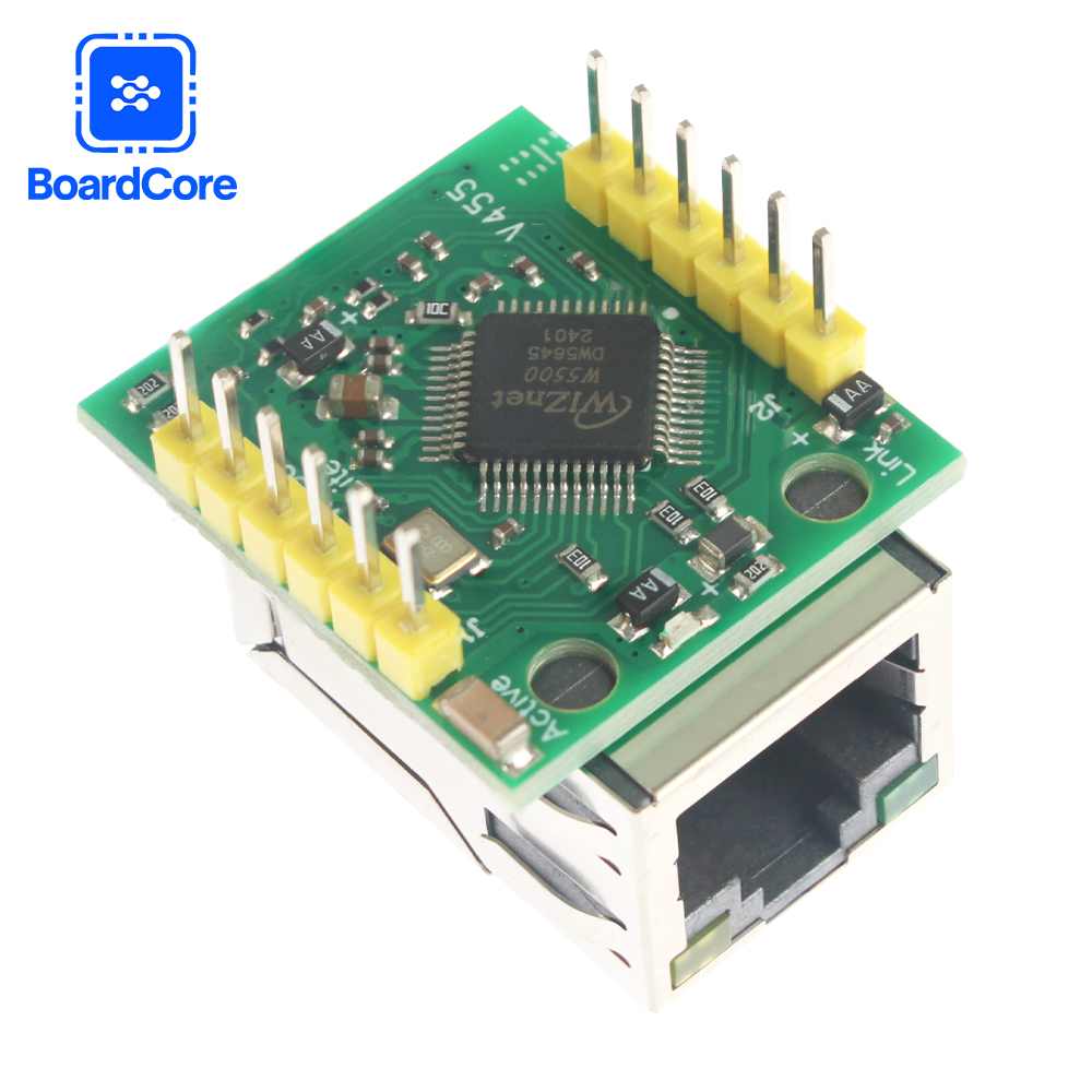USR-ES1 W5500 Chip SPI to LAN/ - Ethernet Module W5500 评论和价格