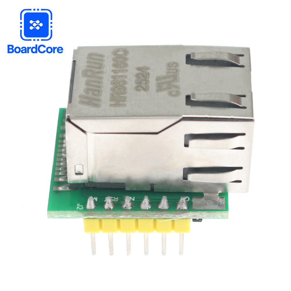 USR-ES1 W5500 Chip SPI to LAN/ - Ethernet Module W5500 评论和价格