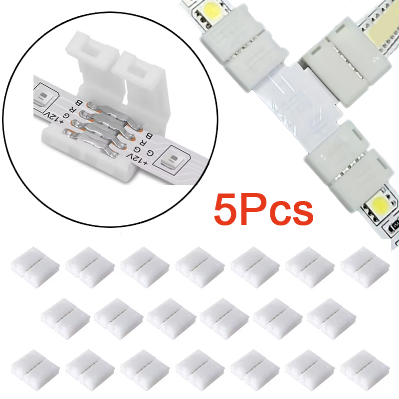 5pcs 4PIN 8mm Led Connector L  - Rgb Led Matrix 8X8 评论和价格