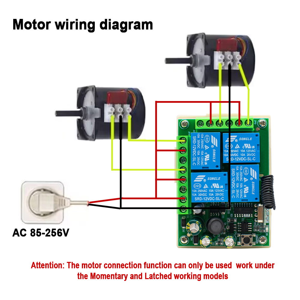 433Mhz Wireless Switch AC 85-2 - 433Mhz Receiver Module 评论和价格