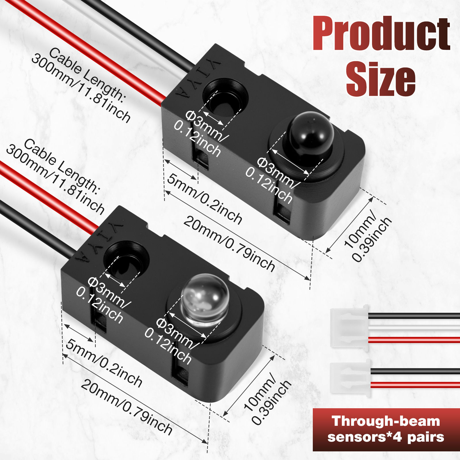 4 Pairs Infrared Break Beam Se - Diy Automation Projects 评论和价格