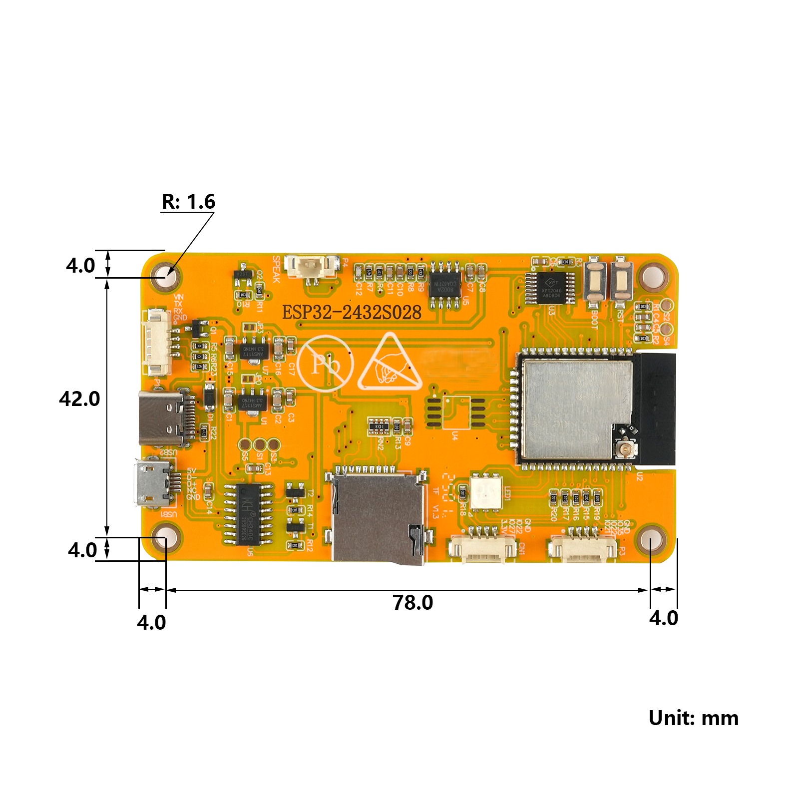 RCmall 2.8'' ESP32 LCD Display - Home Automation Arduino 评论和价格