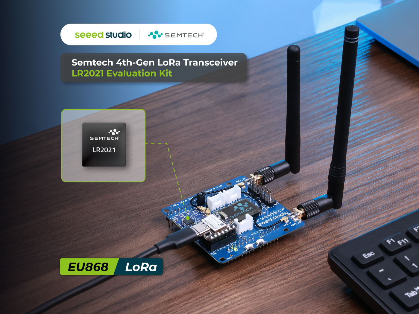 868MHz Semtech LR2021 LoRa Plu - Home Automation Arduino 评论和价格