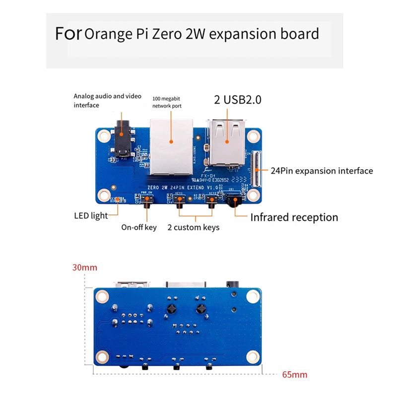 AU33-For Orange Pi Zero 2 W Ex - Pi Zero W Board 评论和价格