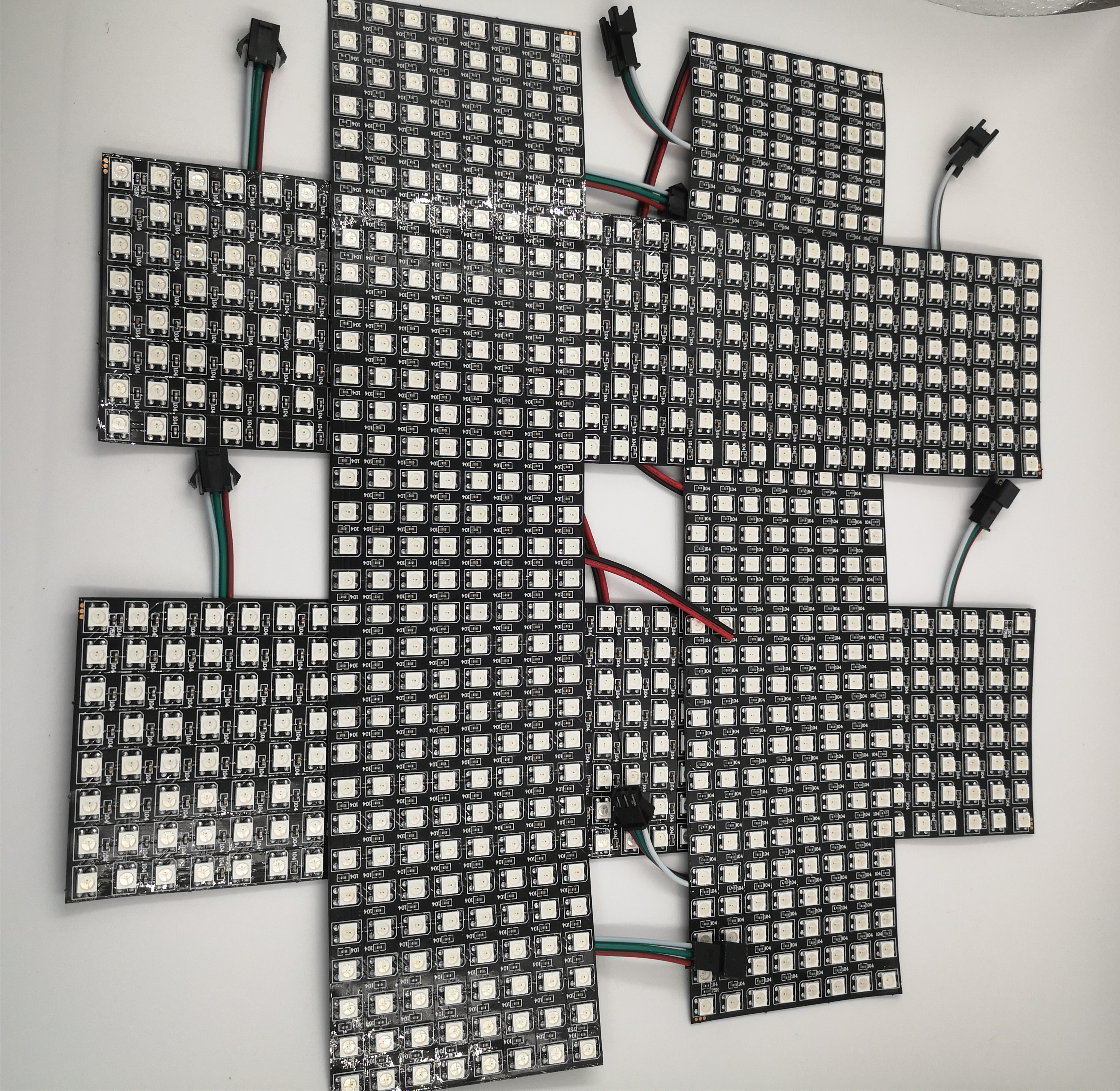 8x8 16x16 8x32 Pixels SK6812 W - Rgb Led Matrix 8X8 评论和价格