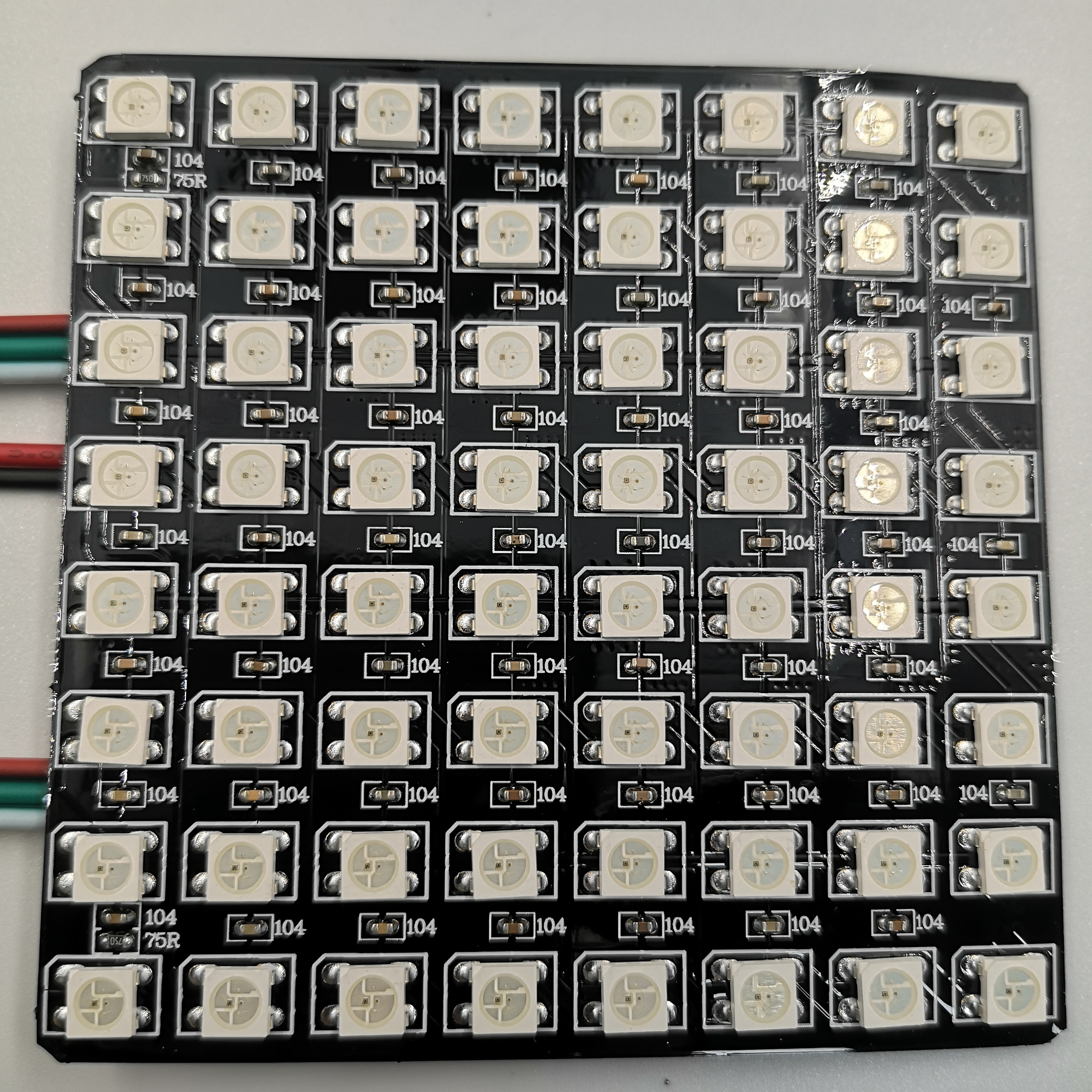 8x8 16x16 8x32 Pixels SK6812 W - Rgb Led Matrix 8X8 评论和价格
