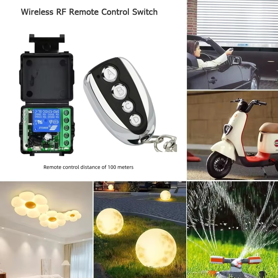 RF Switch 433Mhz 4CH Transmitt - 433Mhz Receiver Module 评论和价格