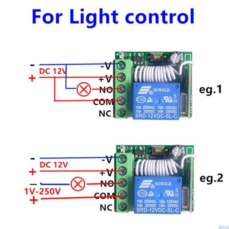 R91A Universal Wireless Remote - 433Mhz Receiver Module 评论和价格