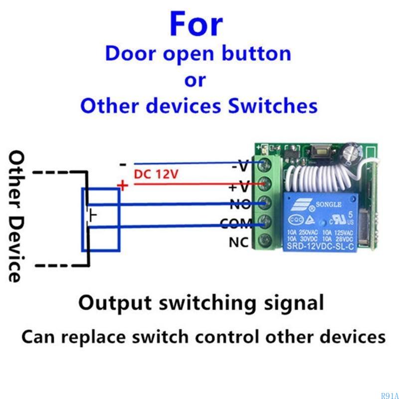 R91A Universal Wireless Remote - 433Mhz Receiver Module 评论和价格