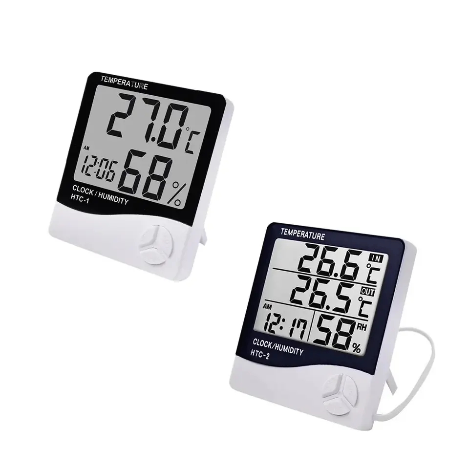 Indoor LCD Digital Thermometer - Home Automation Industry 评论和价格