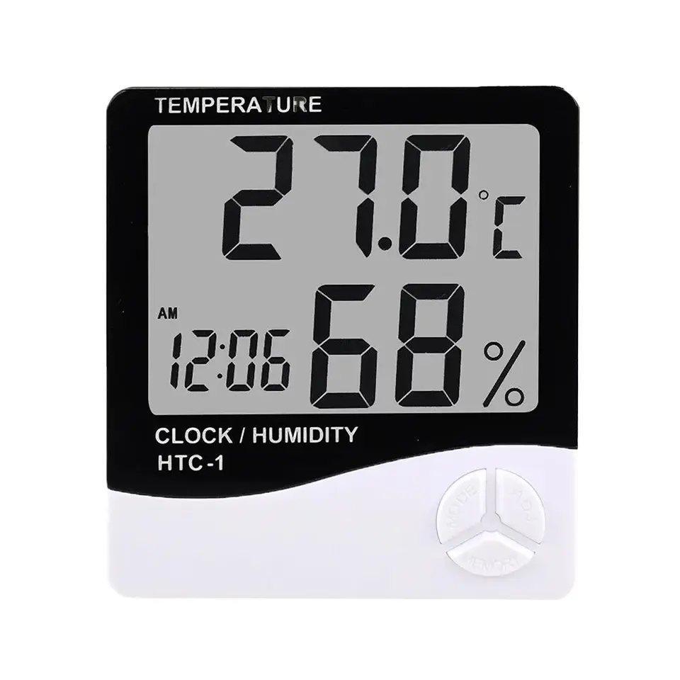 Indoor LCD Digital Thermometer - Home Automation Industry 评论和价格