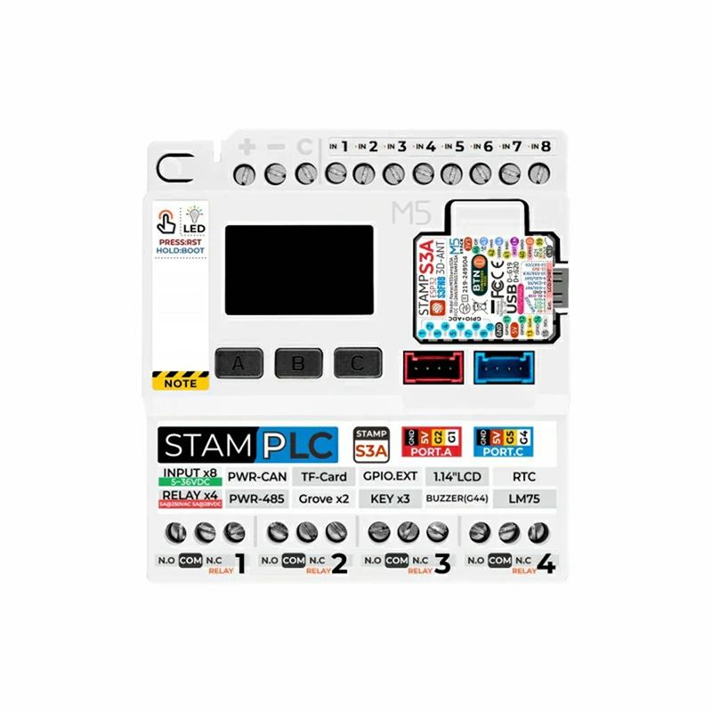 M5stamp PLC Controller Advance - Home Automation Industry 评论和价格