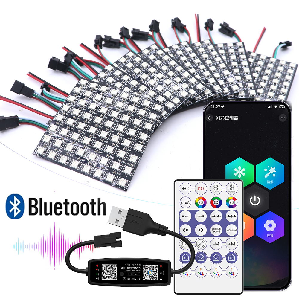 LED USB 28Keys 2.4G Controller - Rgb Led Matrix 8X8 评论和价格