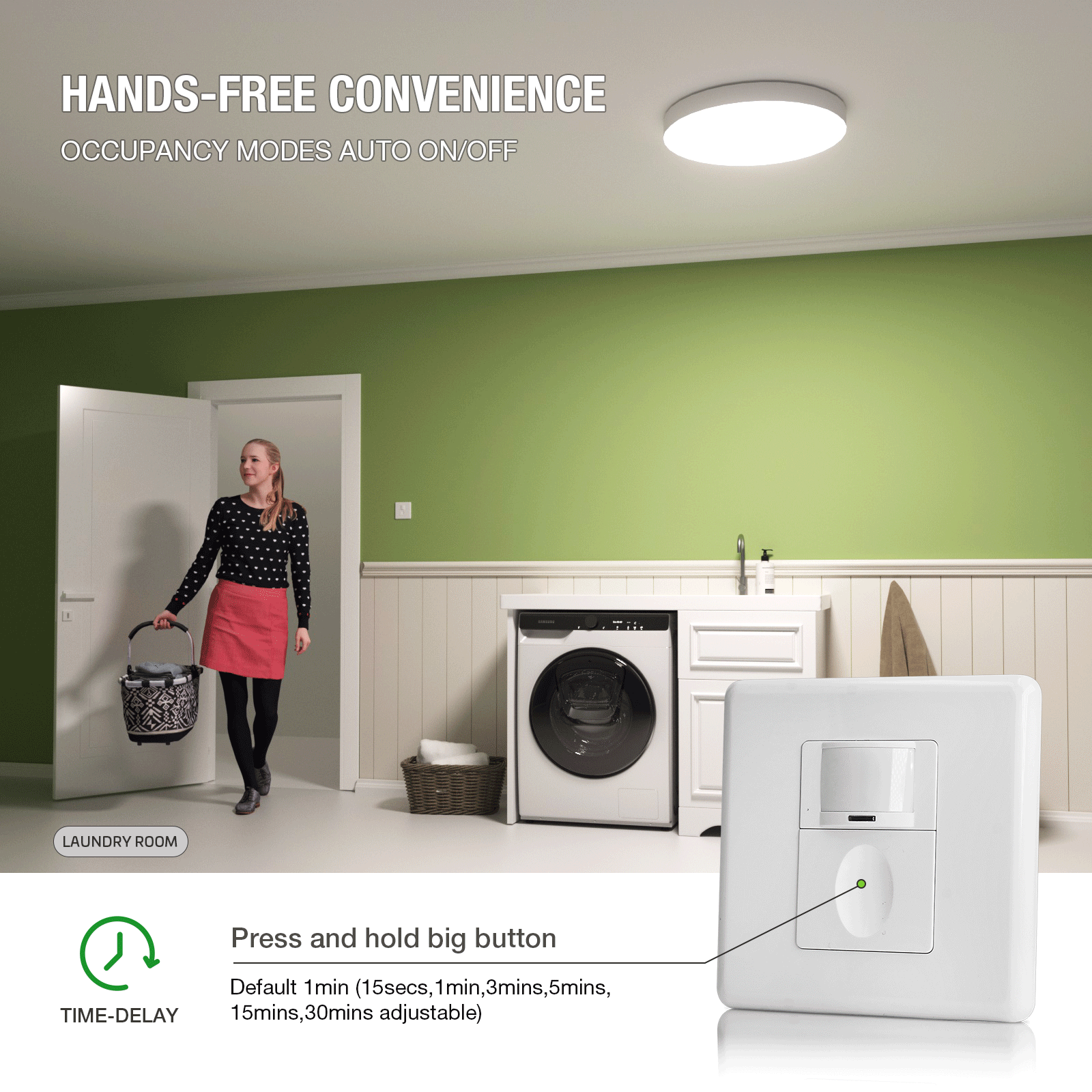Motion Sensor Switch with Occu - Motion Sensor Pir Wired 评论和价格