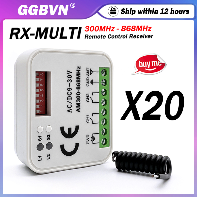 1-20pcs New Universal RX MULTI - 433Mhz Receiver Module 评论和价格