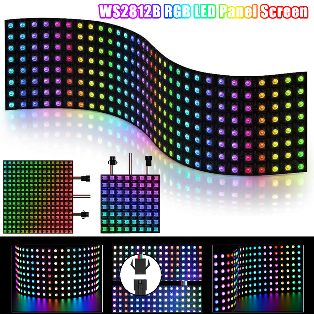 DC5V WS2812B RGB LED Panel Scr - Rgb Led Matrix 8X8 评论和价格
